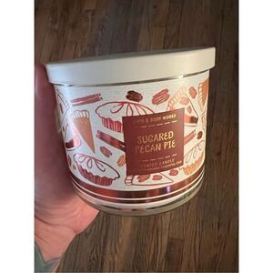 Bath & Body Works Sugared Pecan Pie 3 Wick Candle